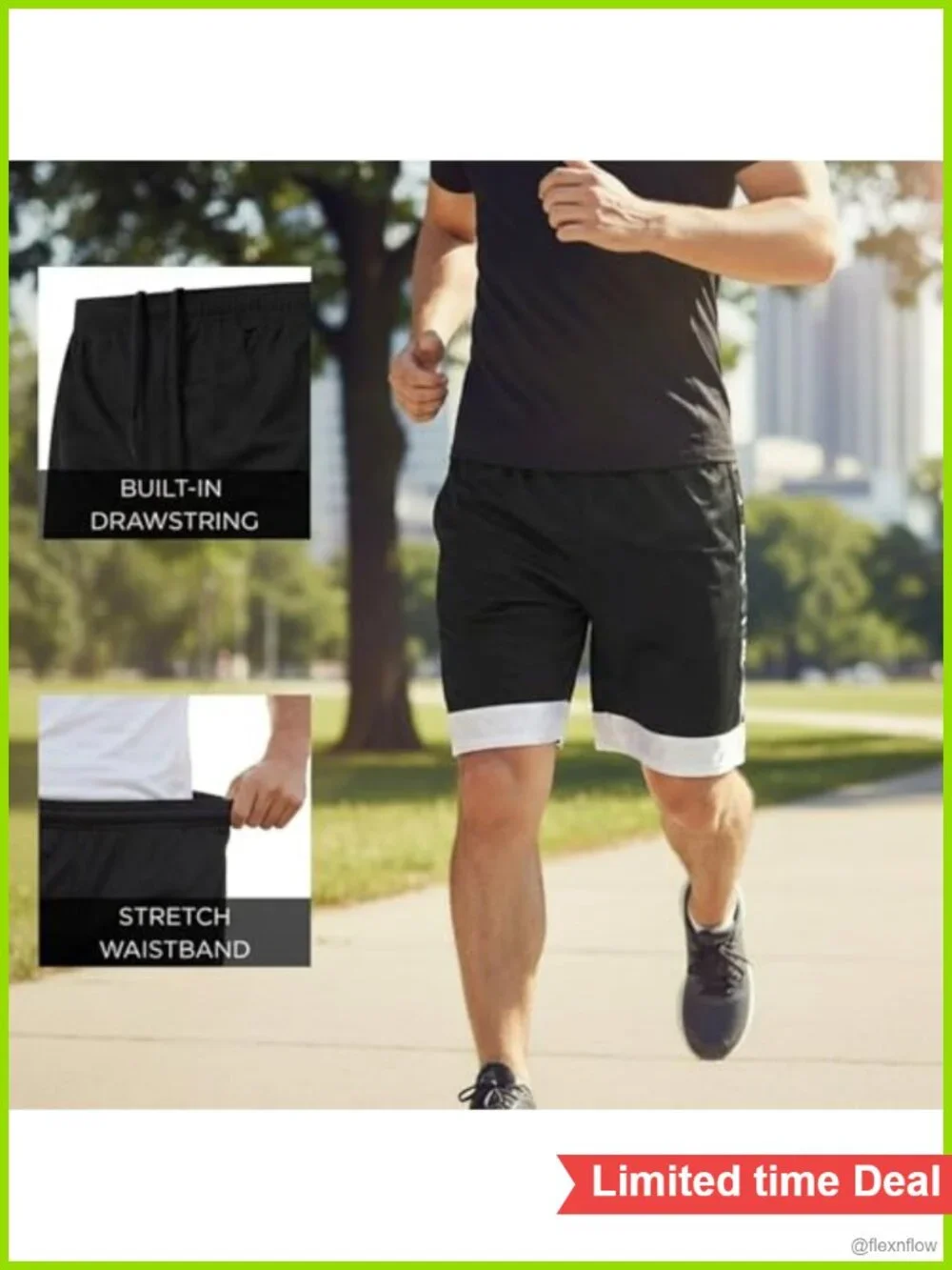 Men's Athletic Shorts 5 Pack Performance Gym Basketball